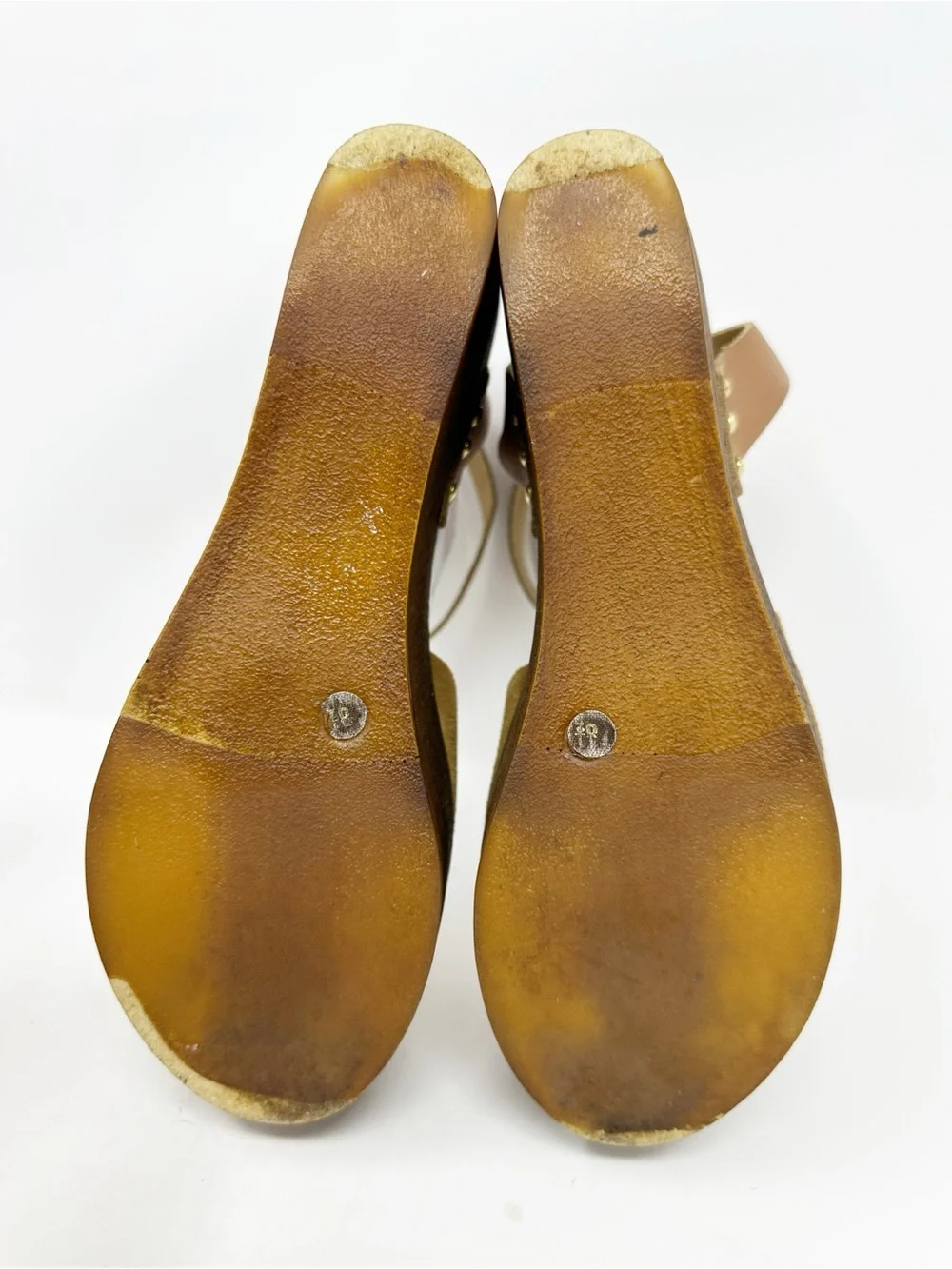 Seychelles Paddle Suede Wedge Sandal Size 8.5 Brown Italian